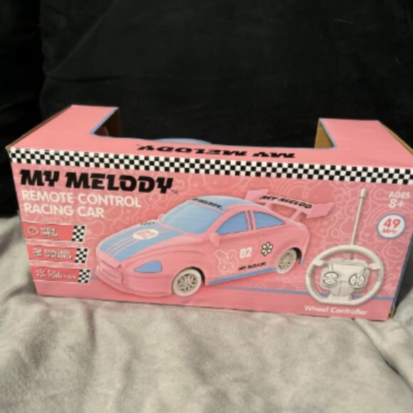 Sanrio My Melody Remote Controlled Racing Car NIB New in Box - Picture 2 of 2